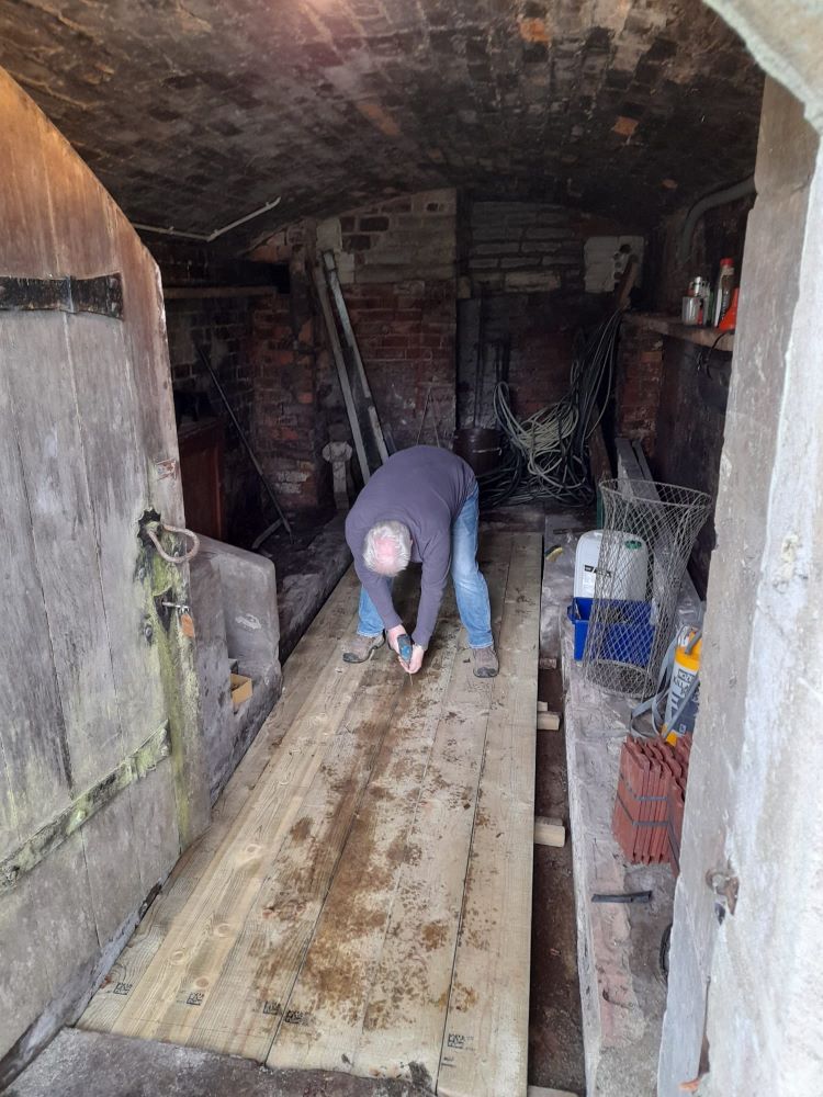 Restoration at Highnam church